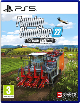 Гра PS5 Farming Simulator 22 Premium Edition (диск Blu-ray) (4064635500348)