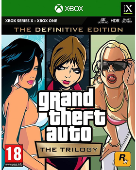 Гра Xbox Series X Grand Theft Auto The Trilogy The Definitive Edition (Xbox One/Series S/X disc, Microsoft Store) (5026555365970)