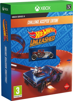 Gra Xbox Series X Hot Wheels Unleashed Challenge Accepted Edition (płyta Blu-ray) (8057168503579)