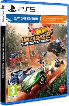Гра PS5 Hot Wheels Unleashed 2: Turbocharged Day One Edition (диск Blu-ray) (8057168507836)