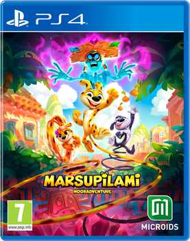 Гра PS4 Marsupilami: Hoobadventure Tropical Edition (диск Blu-ray) (3760156488394)