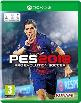 Гра Xbox One Pro Evolution Soccer PES 2018 Premium Edition (диск Blu-ray) (4012927111956)