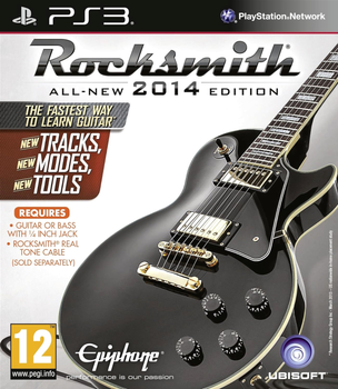 Gra PS3 Rocksmith 2014 Edition Solus (płyta Blu-ray) (3307215713570)