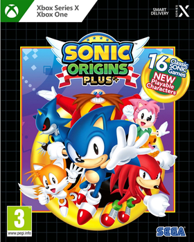 Гра XOne/XSX Sonic Origins Plus Day One Edition (диск Blu-ray) (5055277050604)