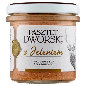 Паштет Pasztet Dworski с оленем без глютена 130 г