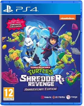 Gra PS4 Teenage Mutant Ninja Turtles: Shredders Revenge Anniversary Edition (płyta Blu-ray) (5060264379088)