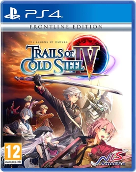 Гра PS4 The Legend of Heroes: Trails of Cold Steel IV Frontline Edition (диск Blu-ray) (0810023035695)