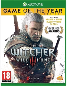Gra Xbox One The Witcher III 3: Wild Hunt Game of The Year Edition (płyta Blu-ray) (3391891989756)
