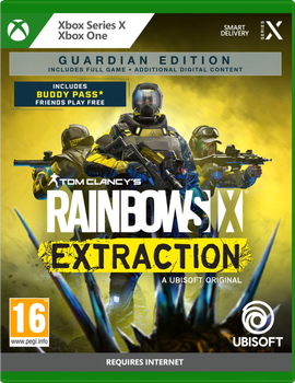 Гра Xbox One Tom Clancy's Rainbow Six: Extraction Guardian Edition (диск Blu-ray) (3307216216476)