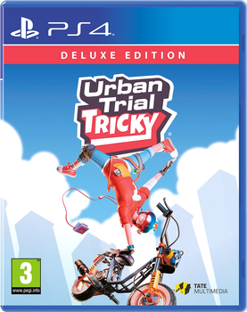Гра PS4 Urban Trial Tricky Deluxe Edition (диск Blu-ray) (3760328370182)
