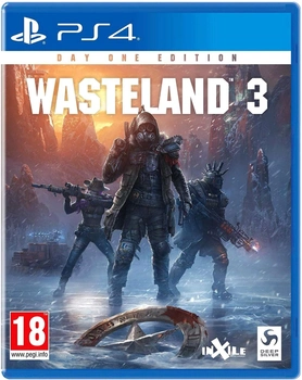 Гра PS4 Wasteland 3 Day One Edition (диск Blu-ray) (4020628733797)