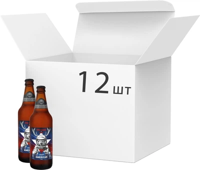 Три Олені Craft American Style світле фільтроване 0,5 л × 12
