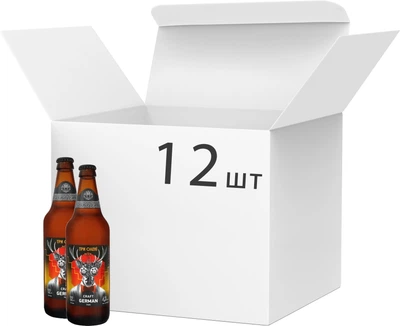 Три Олені Craft German Style світле фільтроване 0,5 л × 12
