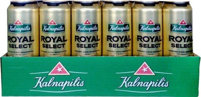 Kalnapilis Royal Select світле фільтроване 0,568 л × 24