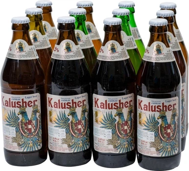 Kalusher Лагер Світле фільтроване 0,5 л × 12