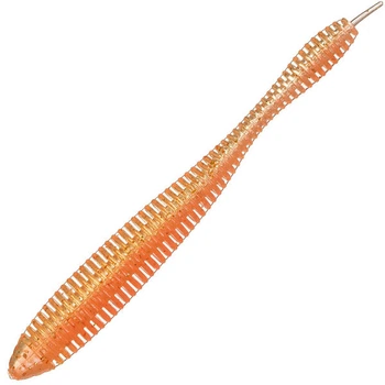 Силикон Reins Bubbring Shaker 4" B29 Orange Gold (9 шт/уп)