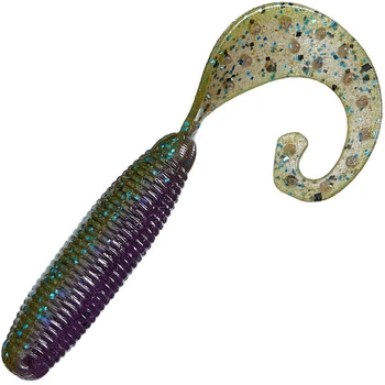 Силикон Reins Fat G-Tail Grub 4" 060 Onga River Moneybait (8 шт/уп)