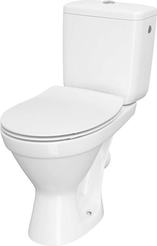 Унітаз-компакт Cersanit Cersania II 699 SimpleOn 010 3/6 л з дюропластовим сидінням Slim SoftClose+QuickRelease