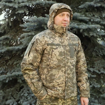 Куртка тактична зимова "АЛЬФА", тканина Nord Storm MM 14 rip-stop 68 арт. 972072110-А