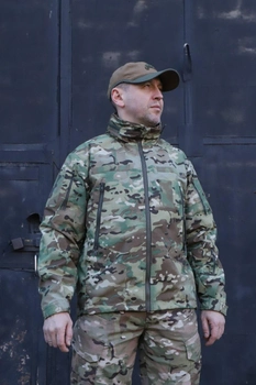 Тактична камуфляжна куртка HUNTER PRO MAX мультикам Nord-Storm розмір 60 (985)