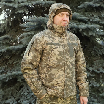 Куртка тактична зимова "АЛЬФА", тканина Nord Storm MM 14 rip-stop 48 арт. 972072110-А