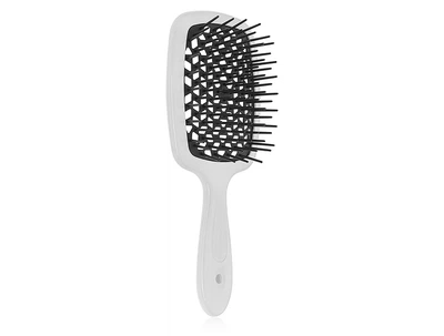 Гребінець для волосся Janeke Superbrush White Black (8006060590583)