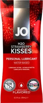 Пробник лубриканту System JO H2O Strawberry Kiss Полуниця 10 мл (ROZ6400230310)
