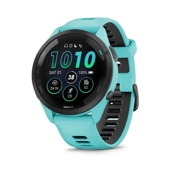 Смарт-годинник Garmin Forerunner 265, Aqua, GPS (010-02810-52)