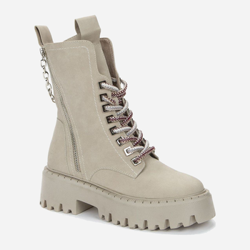 Підліткові зимові черевики для дівчинки Keddo ANP538111-03-05 36 Бежеві (4650286046221)
