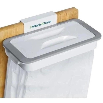 Держатель для мусорных пакетов Attach-A-Trash, навесное мусорное ведро
