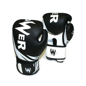 Боксерские перчатки Power 6 oz Black/White 14024346