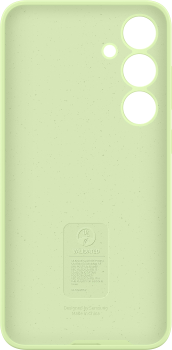 Панель Samsung Silicone Case для Samsung Galaxy S24+ Light Green (8806095426839)