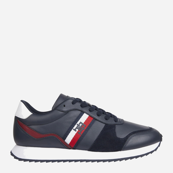 Buty sportowe męskie do kostki Tommy Hilfiger THIFM0FM04714DW5 46 Granatowe (8720644410271)