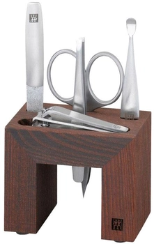 Zestaw do manicure Zwilling Beauty Twinox 5 elementów w drewnianym bloku (97242-000-0)