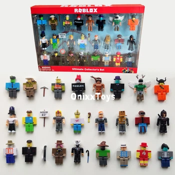 Большой набор фигурок Роблокс с аксессуарами Roblox Legends (24 фигурки человечка)