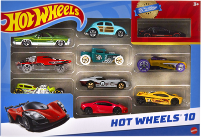 Набір базових автомобілів Hot Wheels 10 штук (54886)