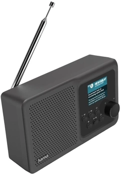 Odbiornik radiowy Hama DR5BT Black (4007249542557)