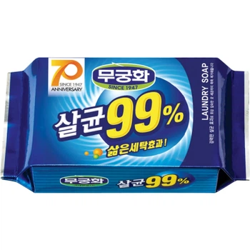 Мыло для стирки Mukunghwa 99% Sterilization Laundry Soap Антибактериальное 230 г (8801173400350)