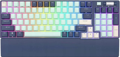 Клавіатура Royal Kludge RK96 RGB Brown switch Синя (6935280822940)