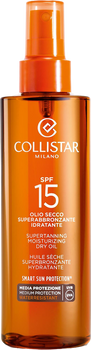 Olejek do opalania Collistar Super Tanning Dry Oil Water Resistant Spf 15 200 ml (8015150260619)