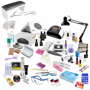 Manicure set от Designer Professional с лампой-фрезером-вытяжкой и сухожаром (код 4501033)