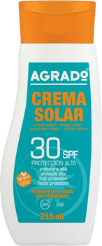 Сонцезахисний крем Agrado Crema Solar Spf30 250 мл (8433295065560)