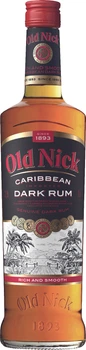 Ром Old Nick Caribbean Dark 0.7 л 37.5% (3012993078338)