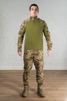 Тактическая форма убакс со штанами tactical рип-стоп ХБ Олива Пиксель (579) , XL
