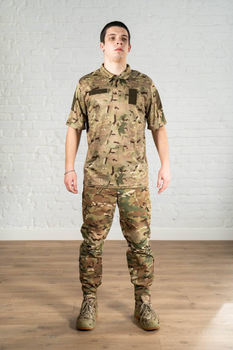 Форма армійська поло та штани ріп-стоп CoolMax tactical Мультикам (583) , XL
