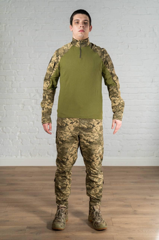 Тактическая форма убакс со штанами tactical рип-стоп ХБ Олива Пиксель (579) , 3XL