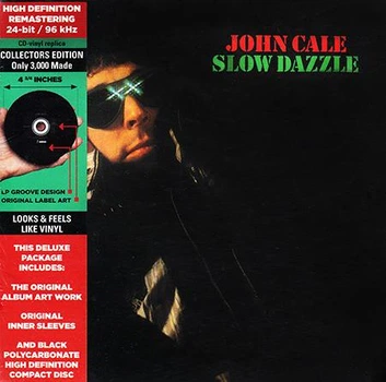 Компакт диск Sony Music John Cale Slow Dazzle Vinyl Replica Collection Limited Edition CD 850703003620