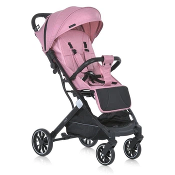 Прогулочная детская алюминиевая коляска BAMBI M 5727 FLASH Pink