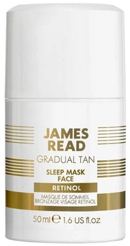 Maska do twarzy James Read Gradual Tan Sleep Mask Retinol z efektem opalania nocna 50 ml (5000444072644)