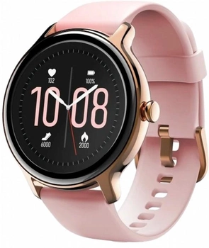 Смарт-годинник Hama Fit Watch 4910 Golden Pink (4047443486349)